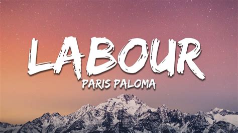 labour lyrics|labour lyrics paloma.